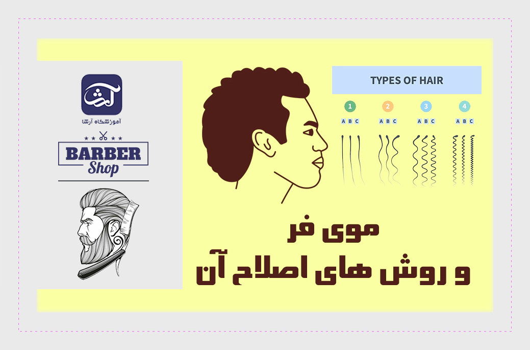 موی فر و روش های اصلاح آن